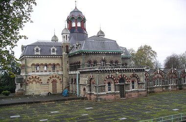 Station de pompage d'Abbey Mills à Londres 